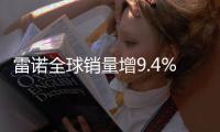 雷諾全球銷量增9.4% 在華銷量增33.4%