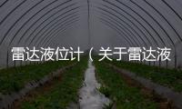 雷達液位計（關于雷達液位計的基本情況說明介紹）