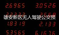 雄安新區無人駕駛公交預計年底投入運營