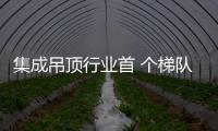 集成吊頂行業(yè)首 個(gè)梯隊(duì)已形成，后將趨于穩(wěn)定發(fā)展期