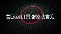 集運運價暴漲驚動官方