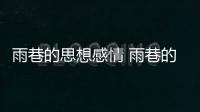 雨巷的思想感情 雨巷的思想感情是什么