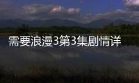 需要浪漫3第3集劇情詳細介紹