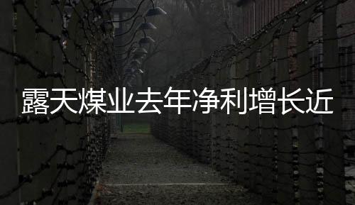 露天煤業去年凈利增長近五成