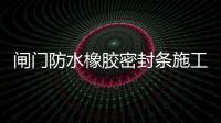 閘門防水橡膠密封條施工方法
