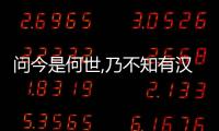 問今是何世,乃不知有漢,無論魏晉句式類型