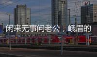 閑來無事問老公，峨眉的峨字怎么寫