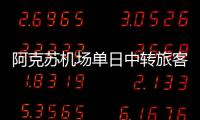 阿克蘇機場單日中轉旅客量突破337人次