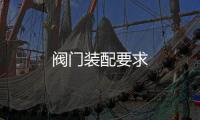 閥門裝配要求