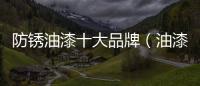 防銹油漆十大品牌（油漆十大品牌）