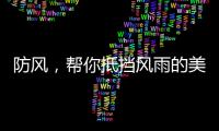防風，幫你抵擋風雨的美麗秘密