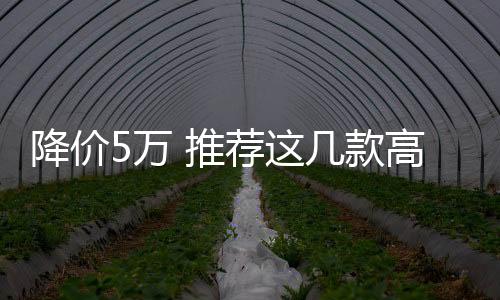 降價5萬 推薦這幾款高顏值大空間三廂車