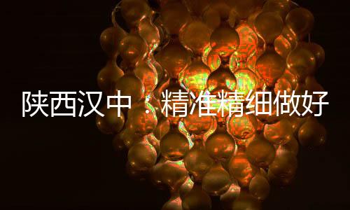 陜西漢中：精準精細做好春季開學校園食品安全隱患排查整治