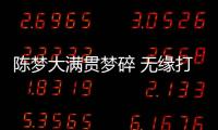 陳夢大滿貫夢碎 無緣打破張繼科神奇紀(jì)錄