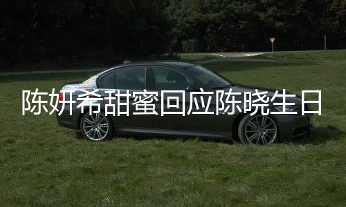 陳妍希甜蜜回應陳曉生日祝福：全世界最好的你