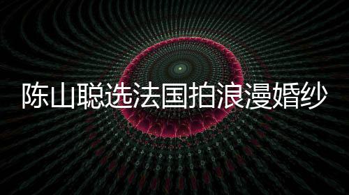 陳山聰選法國拍浪漫婚紗照 希望為妻留下美好回憶