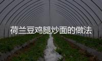荷蘭豆雞腿炒面的做法