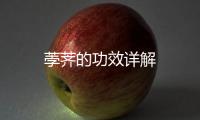 荸薺的功效詳解
