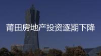 莆田房地產投資逐期下降 比去年同期回落36.1%