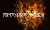 莆田文化改革 成借鑒推廣典型