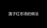 蓮子紅棗湯的做法