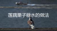 蓮藕栗子糖水的做法