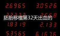 胚胎移植第32天出血的罪魁禍?zhǔn)?看完嚇一跳!