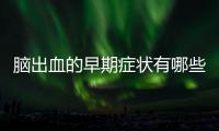 腦出血的早期癥狀有哪些,腦出血后的生命體征如何監(jiān)測