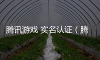 騰訊游戲 實名認證（騰訊游戲實名認證網）