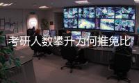 考研人數攀升為何推免比例還更高？