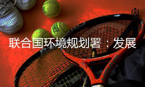 聯合國環境規劃署：發展中國家適應氣候變化所需資金缺口巨大