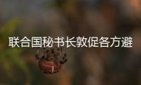 聯合國秘書長敦促各方避免巴以沖突擴大