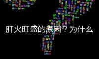 肝火旺盛的原因？為什么你會肝火旺盛？