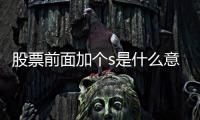 股票前面加個s是什么意思？
