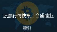 股票行情快報：合盛硅業(yè)（603260）2月7日主力資金凈買入18604萬元
