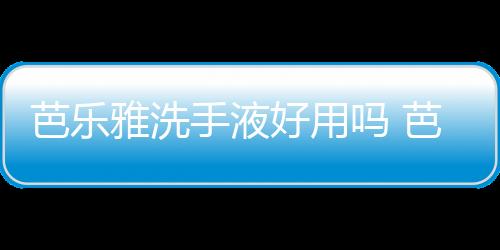 芭樂雅洗手液好用嗎 芭樂雅洗手液多少錢