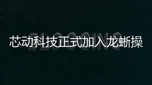 芯動科技正式加入龍蜥操作系統開源社區