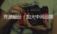 芳源股份：加大中間品鎳鈷鹽和碳酸鋰產(chǎn)品產(chǎn)銷量提高產(chǎn)能利用率