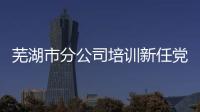 蕪湖市分公司培訓新任黨支部書記