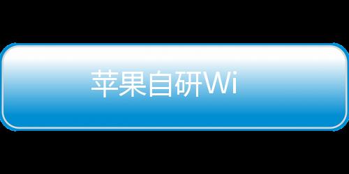 蘋果自研Wi
