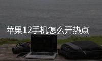 蘋果12手機怎么開熱點給別人用（怎么開熱點給別人用）