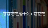蒼蒼茫茫是什么（蒼蒼茫茫的意思）