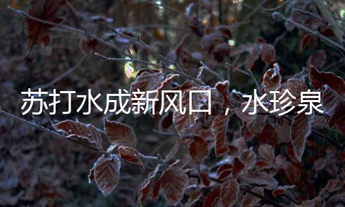 蘇打水成新風口，水珍泉天然蘇打水實力出擊，強勢占位贏市場！