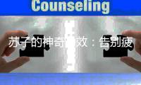 蘇子的神奇功效：告別疲憊，煥發(fā)青春活力！