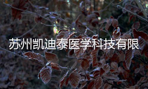 蘇州凱迪泰醫學科技有限公司對呼吸面罩及管路配件系統主動召回
