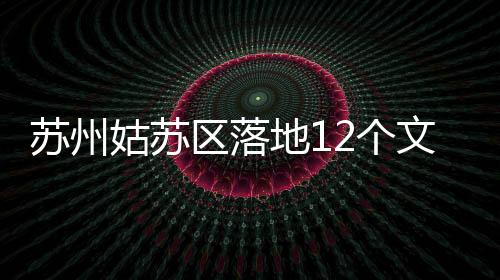 蘇州姑蘇區落地12個文商旅新項目 總投資超500億元