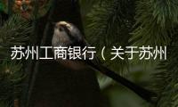 蘇州工商銀行（關(guān)于蘇州工商銀行的基本情況說明介紹）