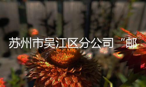 蘇州市吳江區(qū)分公司“郵愛驛站”升級
