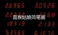 苗族姑娘簡筆畫