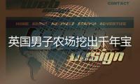 英國男子農(nóng)場挖出千年寶藏
